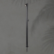 Imagine Post din aluminiu 2×5W Ø85X1200mm IP65 3000K Negru Arte Illumina