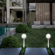 Imagine Pandantiv solar pentru grădină cu spike ball 80X385mm RGB Arte Illumina