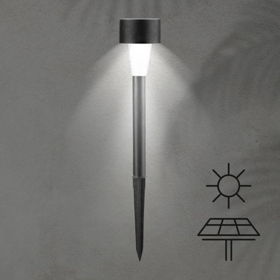 Imagine Pandantiv solar pentru grădină cu țăruș 47X315mm 4000K Arte Illumina