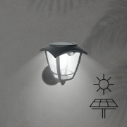 Imagine Lampa solară de perete cu senzor de mișcare 3W 400Lm 166X215X195mm 3CCT ARTE ILLUMINA
