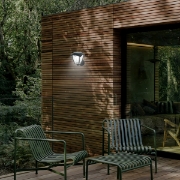 Imagine Lampa solară de perete cu senzor de mișcare 3W 400Lm 166X215X195mm 3CCT ARTE ILLUMINA