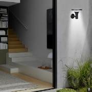 Imagine Lampa de perete solară cu senzor de mișcare 5W 500Lm 160X167X156mm 3CCT ARTE ILLUMINA