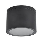 Imagine Spot de suprafață din aluminiu GX53 Max 7W 108XH80mm negru Arte Illumina