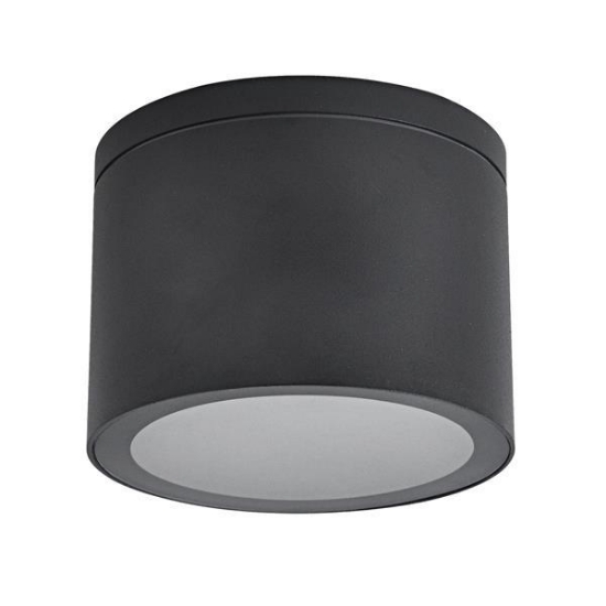 Imagine Spot de suprafață din aluminiu GX53 Max 7W 108XH80mm negru Arte Illumina