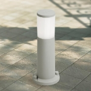 Imagine Fumagalli Amelia 400 Bollard 1xE27 A60 LED 8,5W 3CCT (2700K-4000K-6500K) Gri Opal