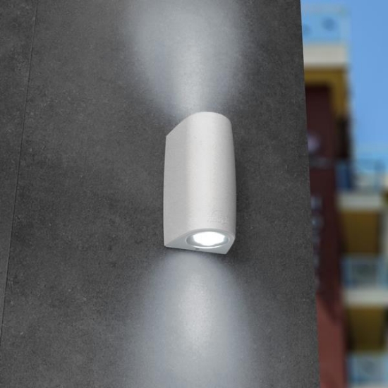 Imagine Fumagalli Marta 90 2L Aplica Up/Down 2xGU10 2,9W 2CCT(2700K-4000K) 170X92mm Alb