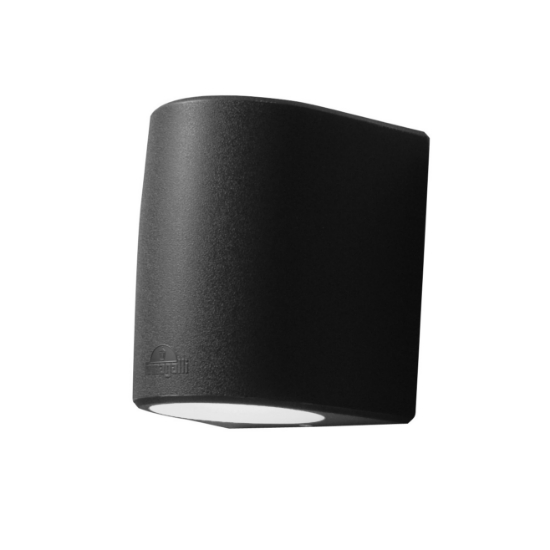 Imagine Fumagalli Marta 160 2L Aplica Up/Down 2XGX53 LED 3W 3CCT(3000K-4000K-6500) 192X164mm Negru