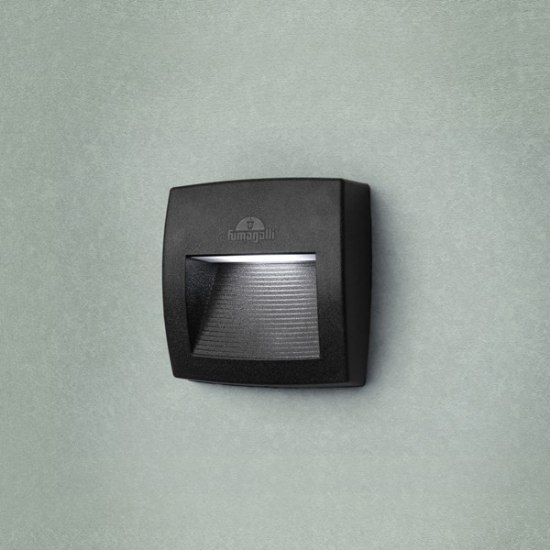 Imagine Fumagalli Lorenza 150 Wall 1×R7S LED 3,5W 3CCT (2700K-4000K-6500K) Negru
