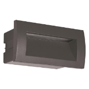 Imagine Pendul LED încastrat 3W 3000K IP54 220-240V 140X70X70mm Pro Grafit Arte Illumina