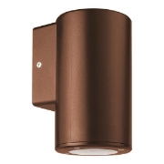 Imagine Aplica de perete rotund din plastic 1xGU10 Max 7W cu bronz antic Arte Illumina