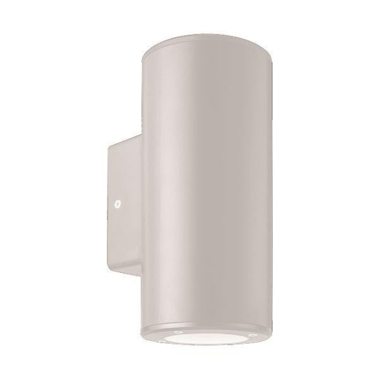 Imagine Aplica de perete rotund up-down plastic 1xGU10 Max 7W alb Arte Illumina