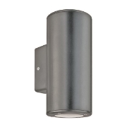 Imagine Aplica de perete rotund up-down plastic 1xGU10 Max 7W gri Arte Illumina
