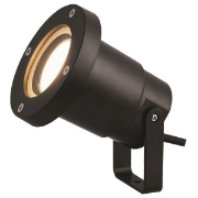 Imagine Spot de grădină din plastic 1XGU10 Max 5W Ø95X100mm IP65 Negru Arte Illumina