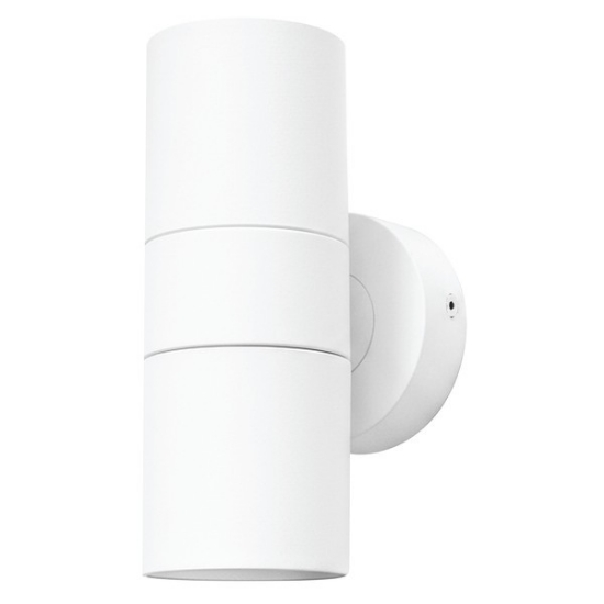 Imagine Aplica de perete plastic rotativ cu 2xGU10 max 5W 73x113x152mm IP65 alb Arte Illumina