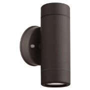Imagine Aplica de perete plastic rotativ round updown 2xGU10 max 5W 73x113x152mm IP65 negru Arte Illumina