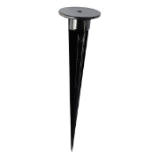 Imagine Spike pentru grădină Spike metal negru Arte Illumina
