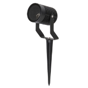 Imagine Spot Light pentru Grădină din Aluminiu-Sticlă cu Plasă 1xGU10 Max7w 66x91x250mm IP65 Negru Arte Illumina