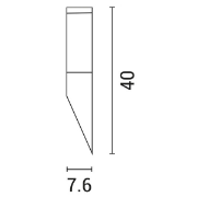Imagine Aplica de perete Arte Illumina Xios 37cm E27