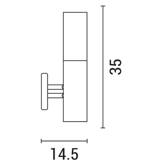 Imagine Aplica de perete XIOS 35cm E27 Arte Illumina
