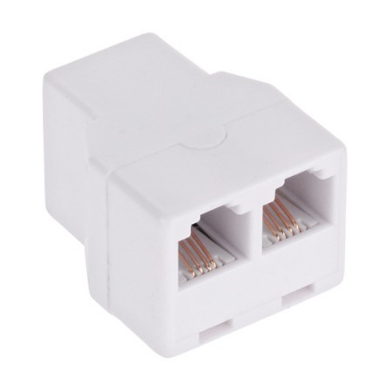 Imagine ADAPTOR TELEFONIC 6P4C MAMA - 2X 6P4C MAMA