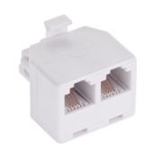 Imagine ADAPTOR TELEFONIC 6P4C TATA - 2X MAMA