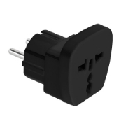 Imagine ADAPTOR TENSIUNE UNIVERSAL NEGRU