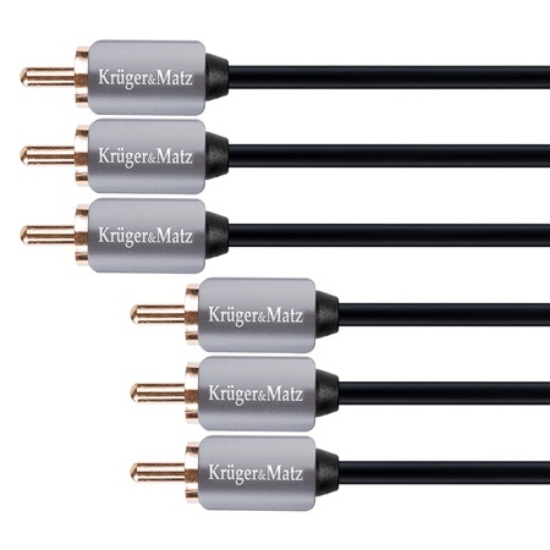 Imagine CABLU 3RCA-3RCA 1.8M KRUGER&MATZ