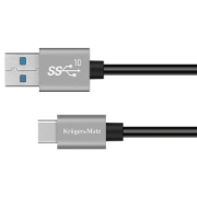 Imagine CABLU USB - TIP C 10 GBPS 15 W 0.5M KRUGER&MATZ