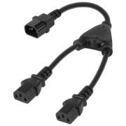 Imagine CABLU SPLITTER ALIMENTARE PC C14 - 2X C13