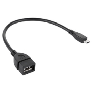 Imagine CABLU OTG USB A MAMA - MICRO USB TATA 20CM