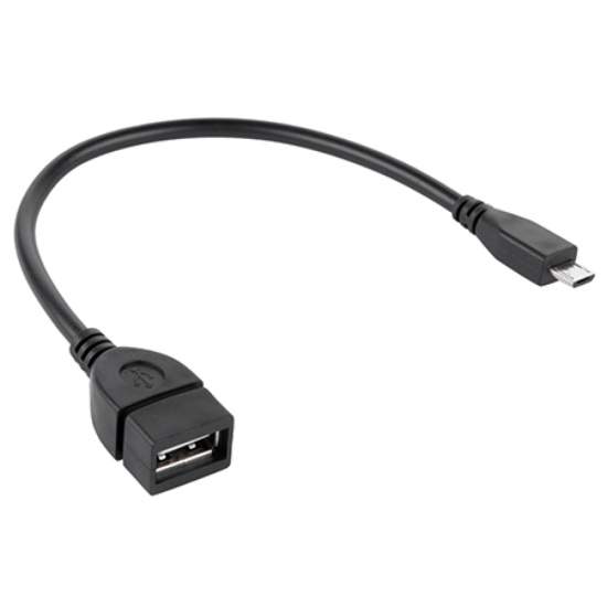 Imagine CABLU OTG USB A MAMA - MICRO USB TATA 20CM