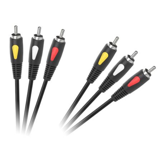 Imagine CABLU 3RCA-3RCA 1.8M ECO-LINE CABLETECH