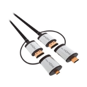 Imagine CABLU HDMI - HDMI + ADAPTOR C / D V 1.4 1.5M