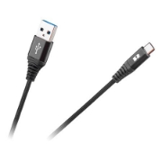 Imagine CABLU USB - USB TIP C REBEL 100 CM NEGRU