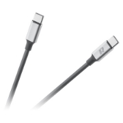 Imagine CABLU USB TIP C - USB TIP C 65W 100 CM NEGRU REBEL