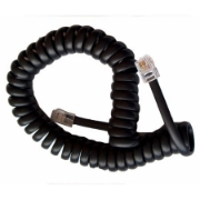 Imagine CABLU TELEFONIC SPIRALAT 4.2M NEGRU