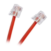 Imagine CABLU EXTENSIE TELEFONIC ROSU 2M