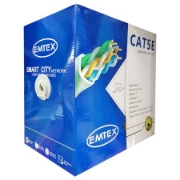Imagine CABLU UTP CAT5E CUPRU 24AWG 305M EMTEX