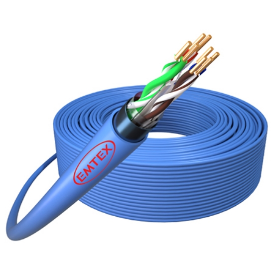 Imagine CABLU FTP  CAT6 CUPRU 23AWG 305M EMTEX