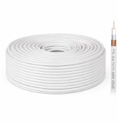 Imagine CABLU COAXIAL  CUPRU RG59 ROLA 100M EMTEX
