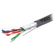 Imagine CABLU FTP CAT 5E CUPRU 0.5MM SUFA 305M TED ELECTRIC