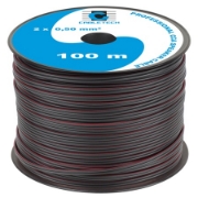 Imagine CABLU DIFUZOR CCA 2X0.50MM NEGRU 100M