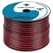 Imagine CABLU DIFUZOR CCA 2X2.50MM ROSU/NEGRU 100M