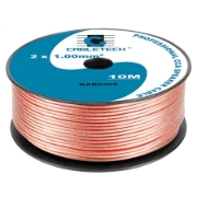 Imagine CABLU DIFUZOR CCA 2X1.00MM TRANSPARENT 10M