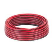 Imagine CABLU DIFUZOR CCA 2X0.75MM ROSU/NEGRU 10M