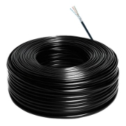 Imagine CABLU UTP CUPRU 0.5MM CAT 5E 305M PE NEGRU HIKVISISION