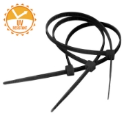 Imagine FASETE REZISTENTE UV 4.8X200MM NEGRE SET 100B