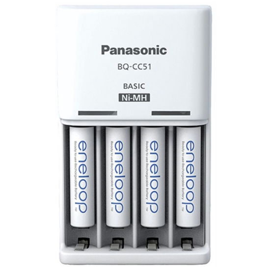 Imagine INCARCATOR PANASONIC 4XAAA 800MAH ENELOOP