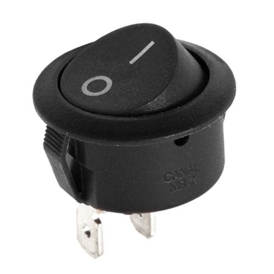 Imagine INTRERUPATOR  6A/250V NEGRU