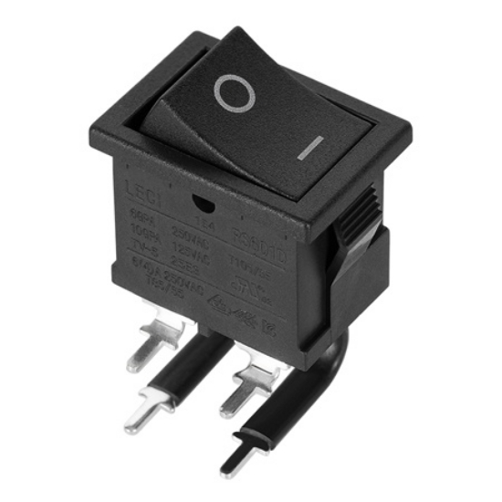 Imagine INTRERUPATOR 0-1 4 PINI 90 GRADE 6A 250V